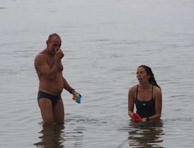 Goukou toets swemmers oor 10 kilometer