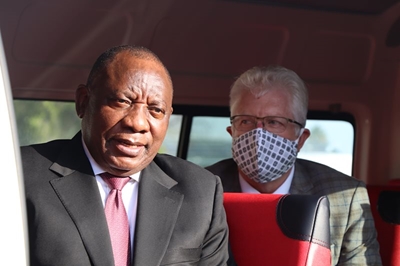 Ramaphosa visits the Western Cape