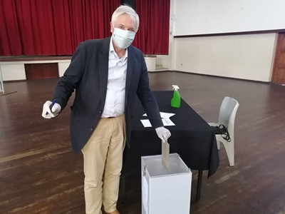 Voting in full swing
