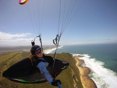Pilot recovering well after paragliding crash