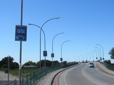 Eerste plakkate opgesit vir verkiesing