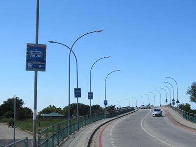 Eerste plakkate opgesit vir verkiesing