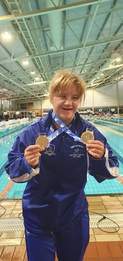 George has new butterfly world champ!