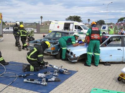 Emergency services present awareness campaign