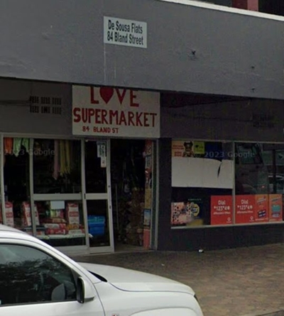 Supermark in Blandstraat beroof