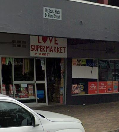 Supermark in Blandstraat beroof