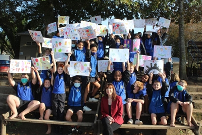 Blanco learners get asthma wise through art competition