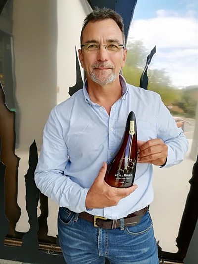 Georgian wins with rhino bottle design