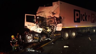 Major accident on N2