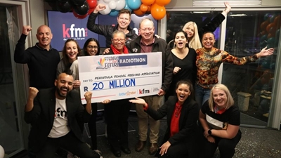 Kfm and LottoStar raise R20 million for school feeding schemes