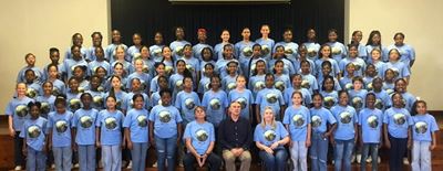 Music producer records new song, video with school choir