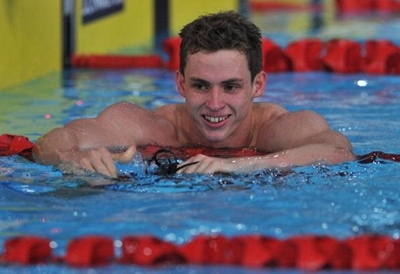 England's Ben Proud wins 50m freestyle gold and relay silver