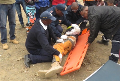 EMS staff save the day with medical expertise