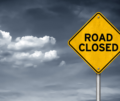 Update on road closures due to adverse weather conditions