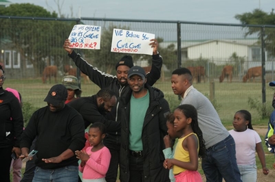 George joins #JusticeForCwecwe march 