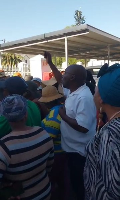 Nqweba Secondary parents protest