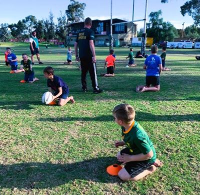 Rugbykliniek groot sukses