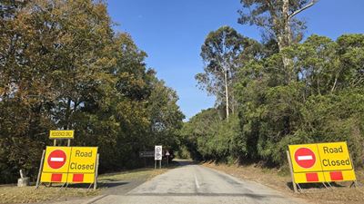 Opening of Seven Passes Road a year away