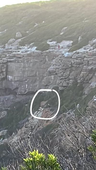 Man slips on St Blaize Trail