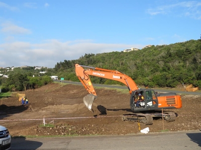 Works start on Plett circle