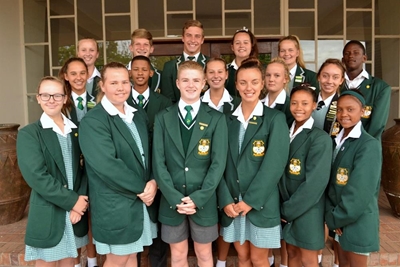 Topatlete by Hoërskool Langenhoven