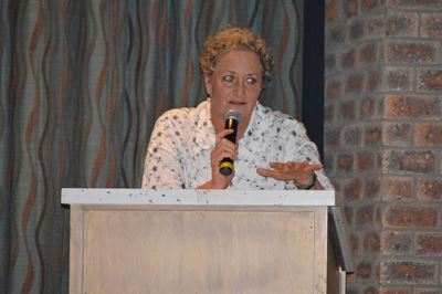Respected sports journalist speaks at fest opening