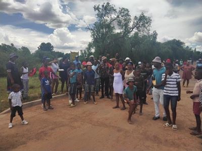 Peaceful march in Hofmeyr
