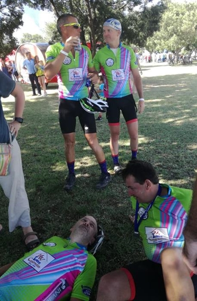 Plaaslike fietsryklubs voltooi Coronation DC-wedren