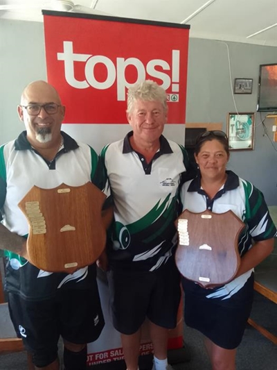 Arthur and Charlene singles champs