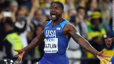 Gatlin to run in SA athletics series