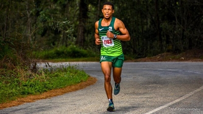John April skitter in Comrades