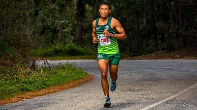 John April skitter in Comrades