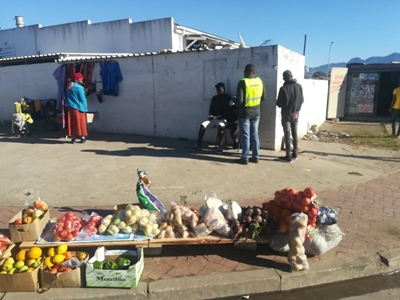 Covid-19 hotspot activation in Thembalethu