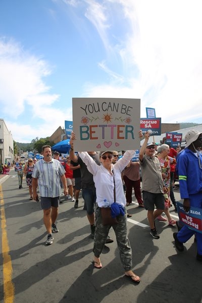 Knysna has the blues 
