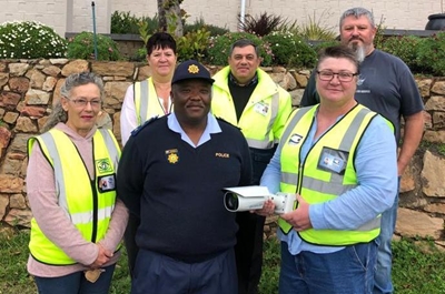 Kameras hou 'n wakende oog in dorp
