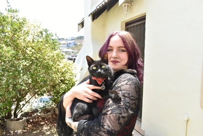 Raven the Vakansieplaas cat is safe and sound back home