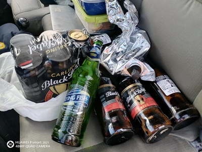 Beachgoers with liquor worth R10 000 sent away in one day