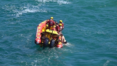 German couple rescued thanks to swift action
