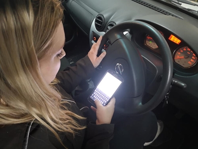 Never, ever, ever text and drive