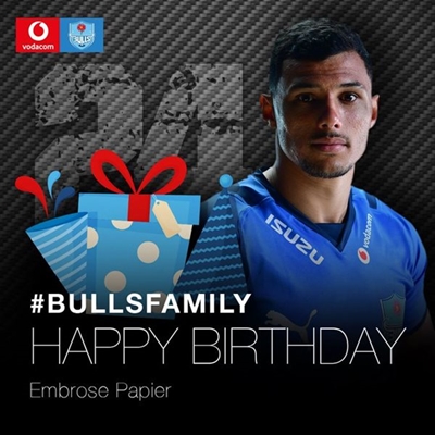 Bulls must turn up the pace against Sharks, says Embrose Papier