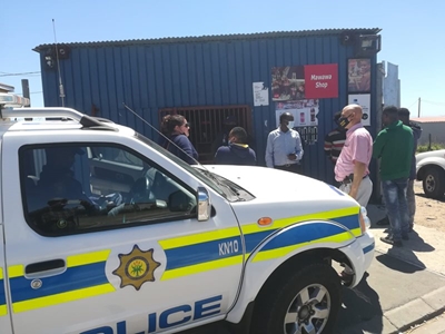 Armed robbery at spaza shop
