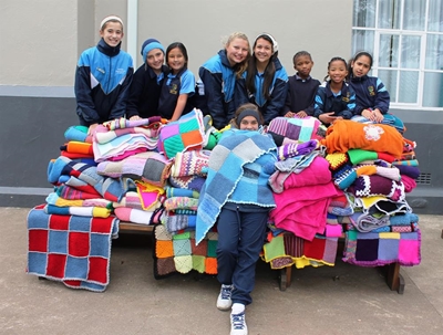Head girl gets award for warm heart