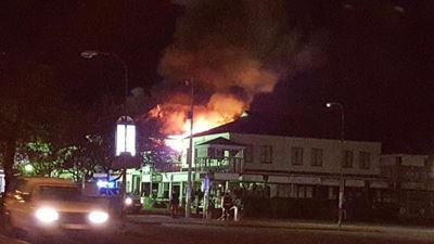 Opvolg: Groot skade na brand in middedorp