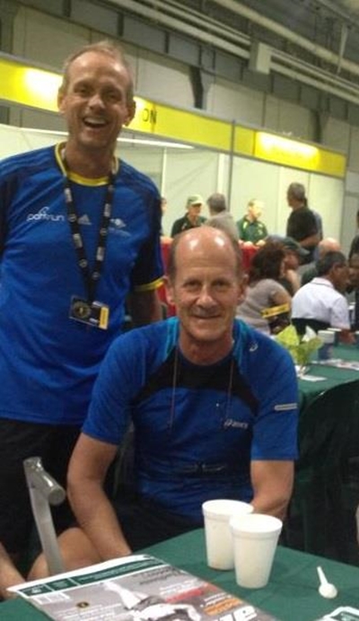 Fordyce & Rob at Meiringspoort marathon