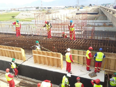 Update: Bridge contruction progressing