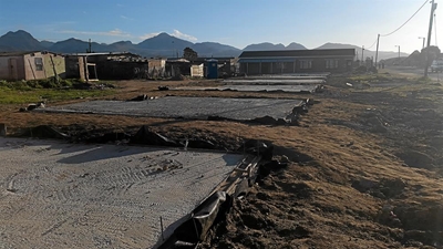 Concern over safety at construction site