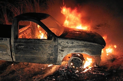 Research asked on cars catching fire