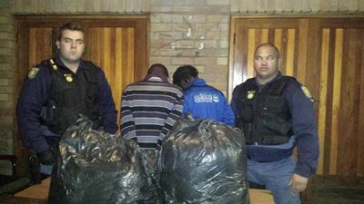 Two arrested in dagga and Tik drug bust