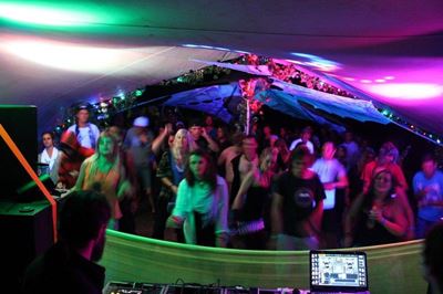 Trance parties no den of drugs