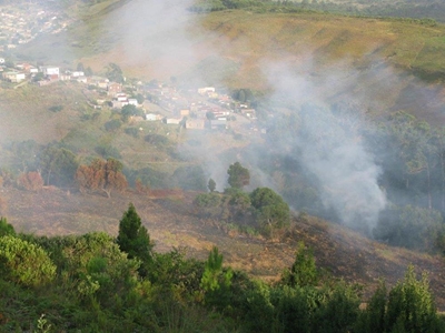 Concern about possible arson